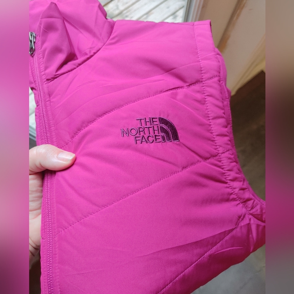 The North Face Pink Quilted Vest